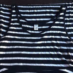 Old Navy B/W stripe dress
